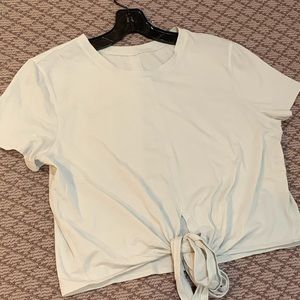 Lululemon tie shirt